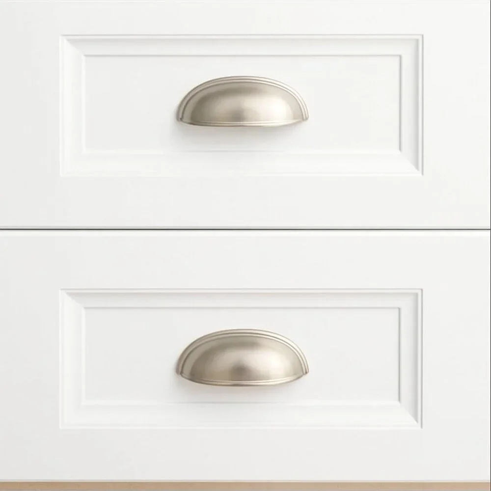 New 20 PACK SET Drawer Kitchen Cabinets Pull Cup Bin Hardware Pulls Handles Hand